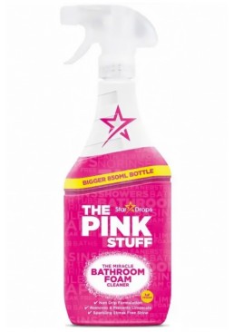 Спрей-пена для ванной комнаты The Pink Stuff Bathroom Cleaner, 850 мл